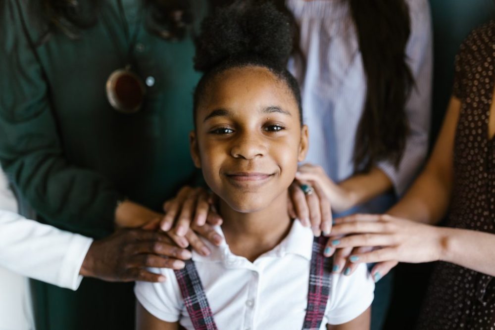 Father's blessing transferred to a child
