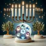 Stone placed before Joshua the high priest when rebuilding the temple, signifying the Cornerstone to come.