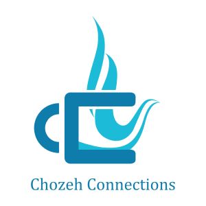 Chozeh Connections blue logo on our page listing services offered.